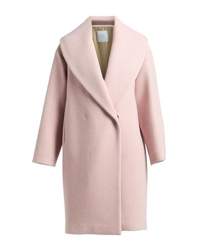 Eleventy Woman Coat Light Pink Size 2 Wool, Cashmere
