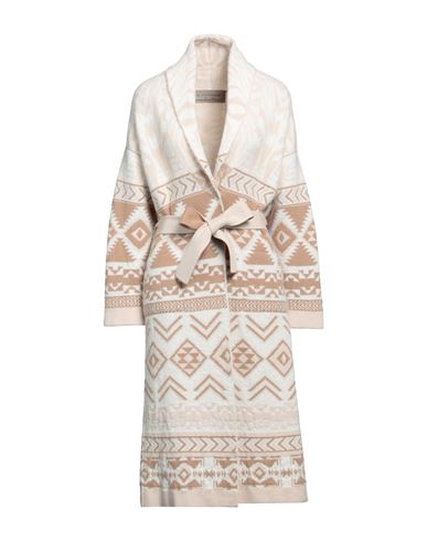 D-exterior D. Exterior Woman Cardigan Ivory Size M Wool, Silk, Mohair Wool, Cashmere, Polyamide In White