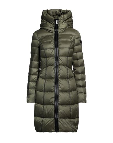 Peuterey Woman Puffer Sage Green Size 6 Polyester