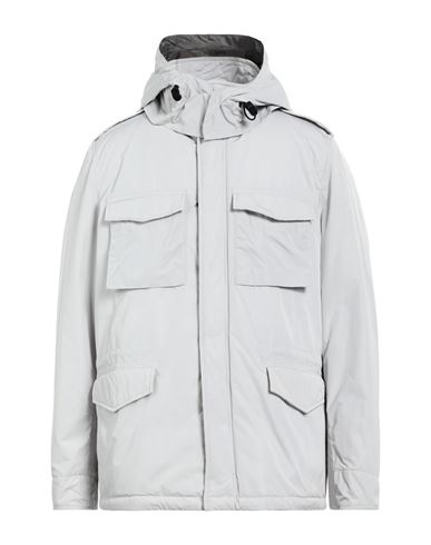 Aspesi Man Jacket Light Grey Size Xl Polyester