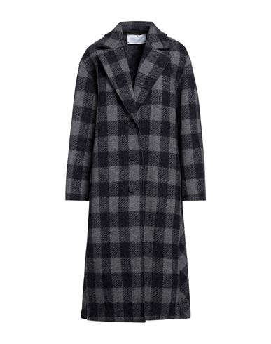 Harris Wharf London Woman Coat Grey Size 4 Virgin Wool