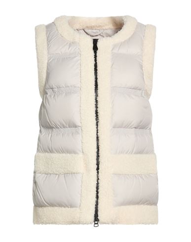 Peuterey Woman Puffer Ivory Size 4 Polyester In White
