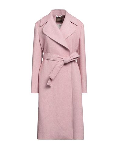 Bottega Martinese Woman Coat Pink Size 8 Wool, Polyester, Polyamide
