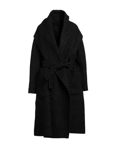 Max Mara Woman Coat Steel Grey Size 8 Cashmere, Virgin Wool, Polyamide