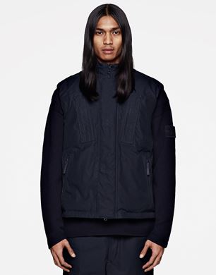 Stone island outlet gilet noir