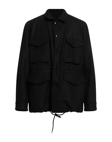 Mauro Grifoni Grifoni Man Jacket Black Size 42 Wool, Polyamide
