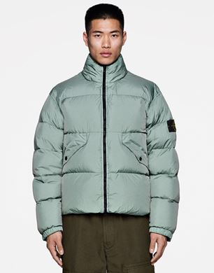 40623 GARMENT DYED CRINKLE REPS RECYCLED NYLON DOWN ブルゾン Stone Island メンズ -Stone  Island 【ストーンアイランド公式オンラインストア】