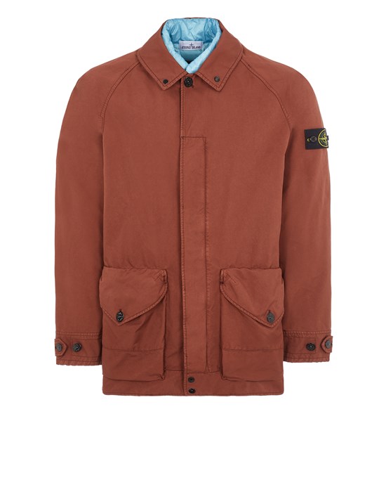 Sold out - Other colours available STONE ISLAND 41449 DAVID-TC Jacket Man Chestnut Brown