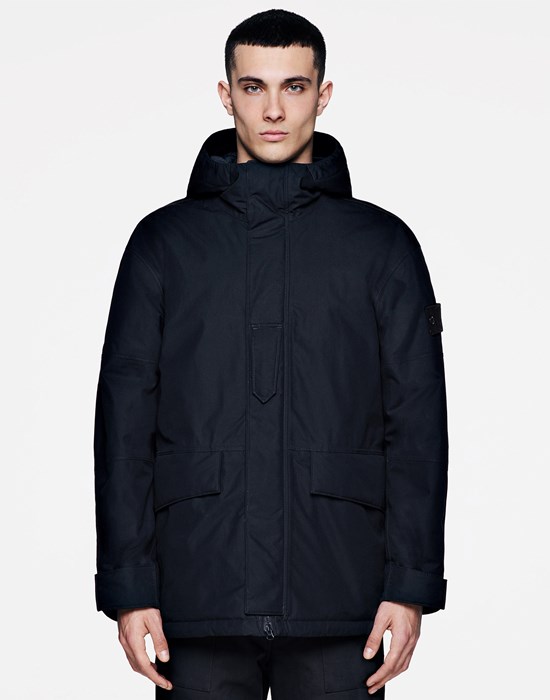 Stone island sale hooded coat