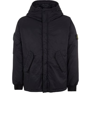 Stone island sale black nylon jacket