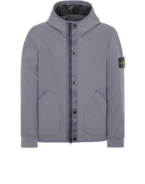 Jacket Man 41027 SOFT SHELL-R_e.dye® TECHNOLOGY IN RECYCLED POLYESTER WITH PRIMALOFT® P.U.R.E™ INSULATION Front STONE ISLAND