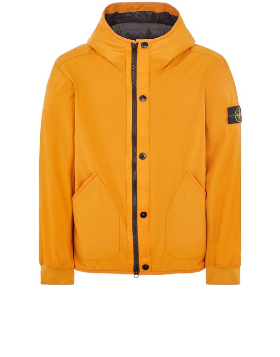  STONE ISLAND 41027 SOFT SHELL-R_e.dye® TECHNOLOGY IN RECYCLED POLYESTER WITH PRIMALOFT® P.U.R.E™ INSULATION Jacket Man Rust