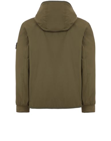 Stone island soft 2024 shell jacket green