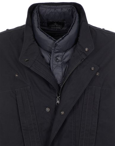 LONG JACKET Stone Island Men - Official Store