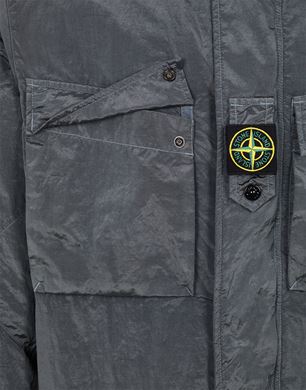 Q0819 NYLON METAL IN ECONYL® REGENERATED NYLON Blouson Stone 