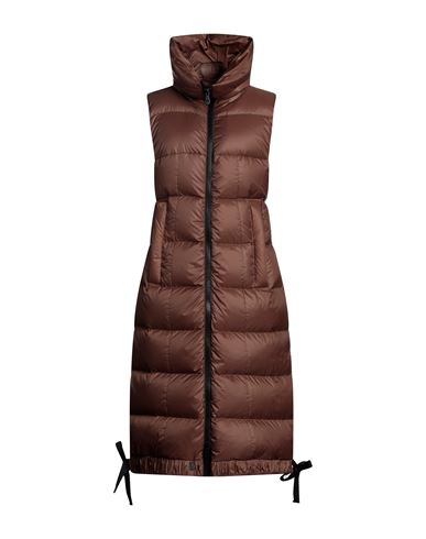 Peuterey Woman Puffer Brown Size 6 Polyester