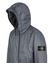 5 of 7 - LIGHTWEIGHT JACKET Man Q0325 HOODED LIGHT JACKET
GARMENT DYED MICRO YARN WITH PRIMALOFT®-TC_PACKABLE Detail A STONE ISLAND
