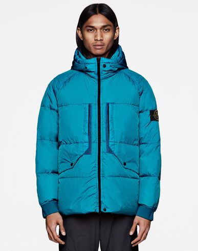 Stone island outlet garment dyed crinkle