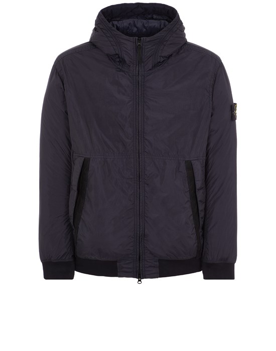 Cazadora Hombre 40823 GARMENT DYED CRINKLE REPS RECYCLED NYLON WITH PRIMALOFT®-TC Front STONE ISLAND