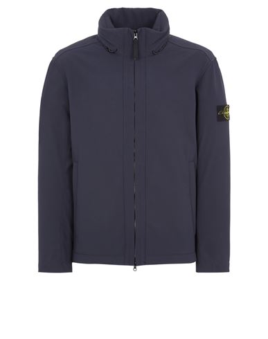 stone island ジャケット胸部分にポケットがあり