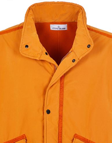 Bright orange outlet stone island jacket