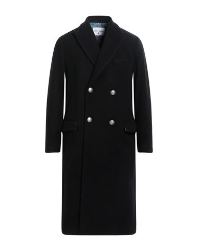 Front Street 8 Man Coat Black Size 38 Wool, Polyester