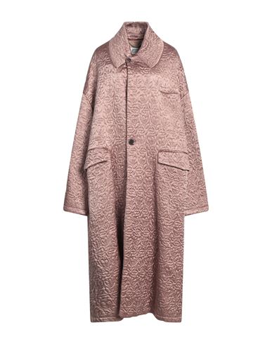 Maison Margiela Woman Coat Blush Size 4 Acetate, Viscose In Pink