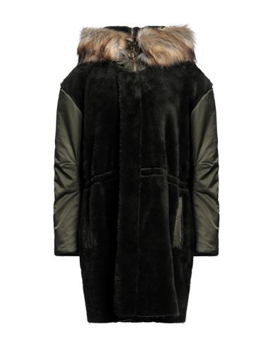 Shearling- & Kunstfell Damen Dunkelgrün L,S Damen