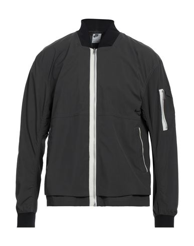 Nike Man Jacket Lead Size Xl Polyamide In Grey
