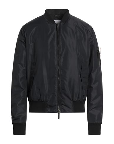 Ungaro Man Jacket Black Size 44 Polyamide, Polyester