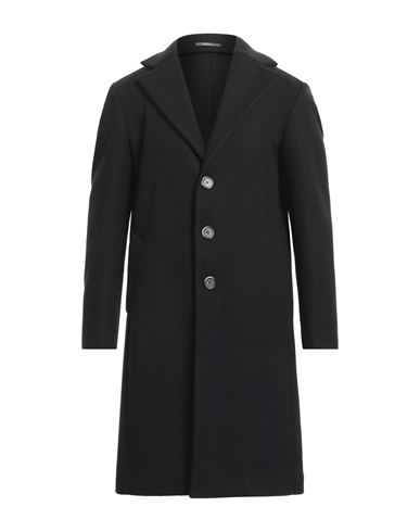 Havana & Co. Man Coat Black Size 40 Polyester, Wool