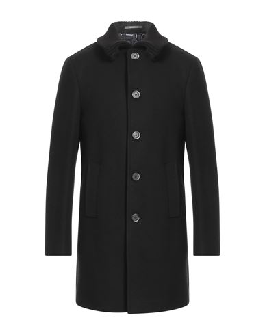 Havana & Co. Man Coat Black Size 42 Polyester, Wool