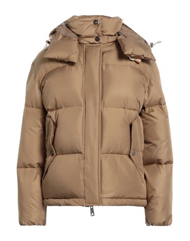 Holubar Woman Down Jacket Sand Size 4 Polyester In Beige