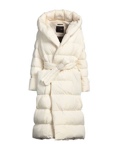 Moorer Woman Puffer Cream Size 8 Polyester In White