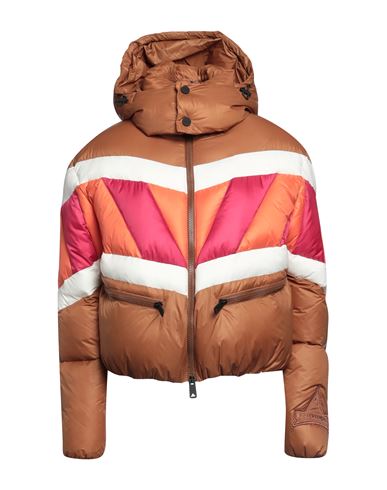 Holubar Woman Down Jacket Camel Size 4 Polyamide, Polyester In Beige