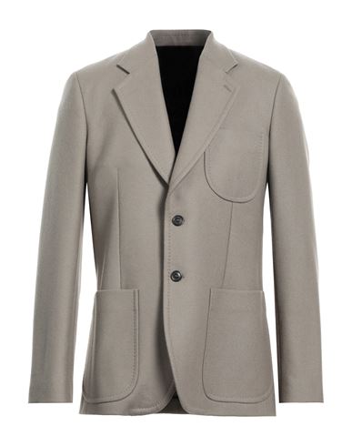 Mauro Grifoni Man Suit Jacket Khaki Size 40 Cotton, Polyamide In Beige