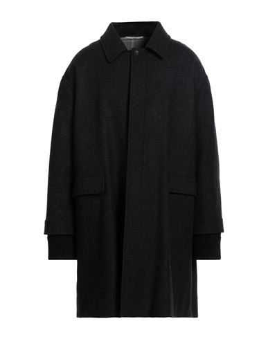 Valentino Garavani Man Coat Steel Grey Size 44 Wool, Polyamide