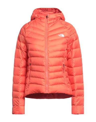 The North Face Woman Down Jacket Salmon Pink Size S Polyester