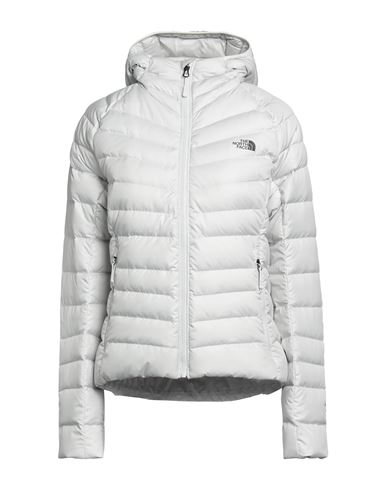 The North Face Woman Down Jacket Light Grey Size M Polyester