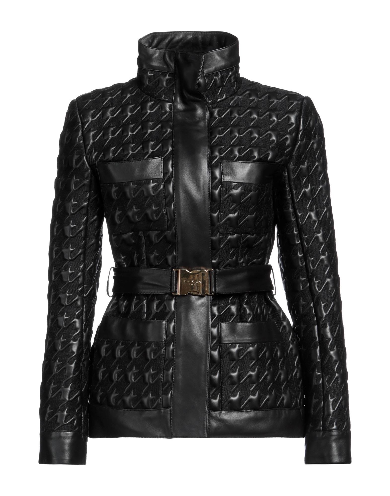 BALMAIN バルマン レディース ラムレザー ジャケット 9サイズ
