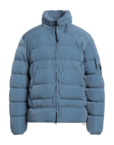 C.p. Company C. P. Company Man Down Jacket Pastel Blue Size 44 Polyamide