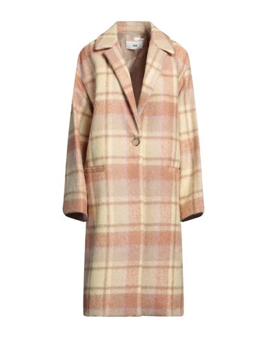 Solotre Woman Coat Beige Size 8 Alpaca Wool, Mohair Wool, Polyamide, Merino Wool