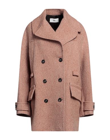 Solotre Woman Coat Brown Size 10 Wool