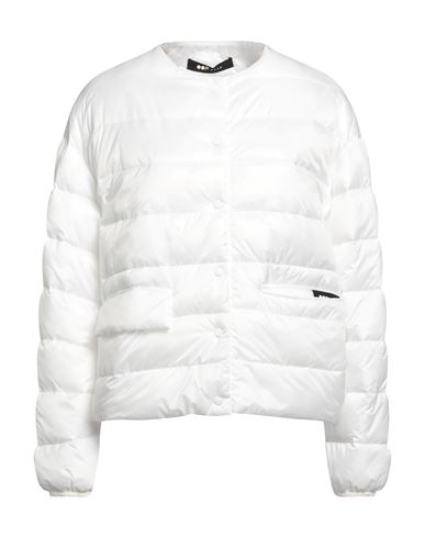 Off Woman Down Jacket White Size 6 Recycled Polyester