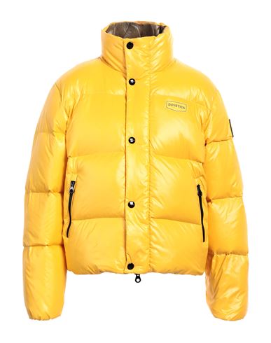 Duvetica Man Down Jacket Yellow Size 42 Polyamide