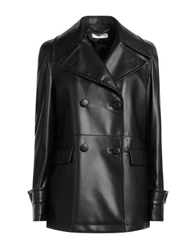 Maria Vittoria Paolillo Mvp Woman Blazer Black Size 6 Polyurethane, Polyester