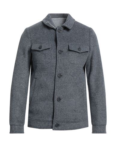 Squad² Man Jacket Grey Size 36 Polyester, Viscose