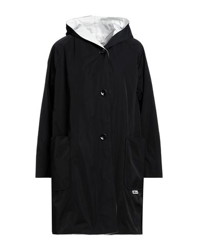 Off Woman Coat Black Size 6 Polyester