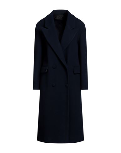 Actualee Woman Coat Navy Blue Size 6 Polyester