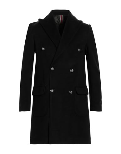 Why Not Brand Man Coat Black Size 44 Polyester, Wool